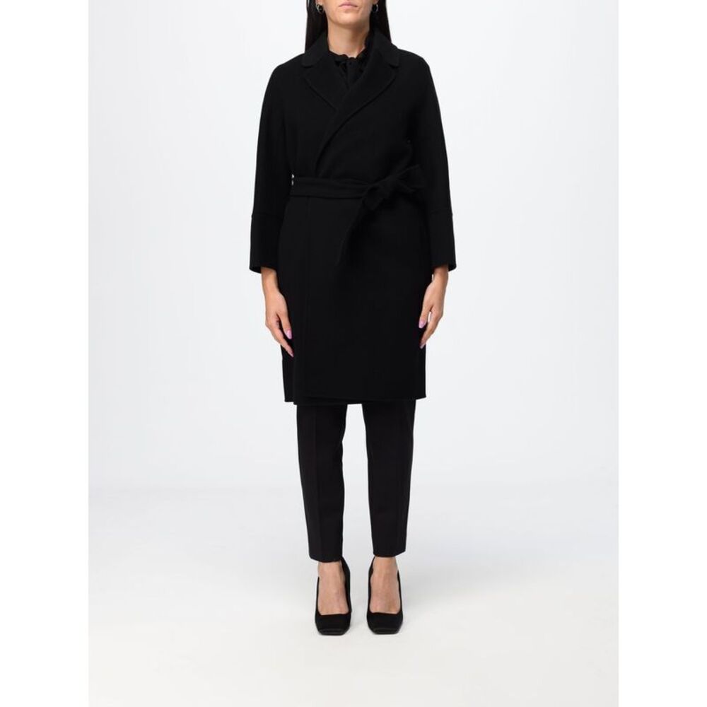 'S Max Mara Coat Woman Black